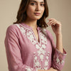 Straight Suit - Dusty Mauve