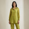 A-line Suit - Olive Green