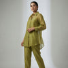 A-line Suit - Olive Green