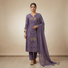 A-line Suit - Dusty Lavender