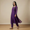 Straight Suit - Royal Purple