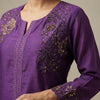 Straight Suit - Royal Purple