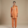 Straight Suit - Apricot Orange