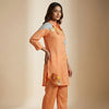 Straight Suit - Apricot Orange