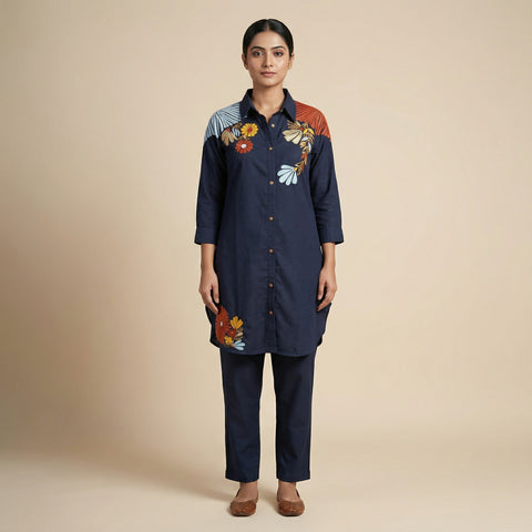 Straight Suit - Midnight Blue