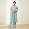 Straight fit Suit - Sky Blue