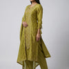 Straight fit kurti with straight pants Suit - Olive Green