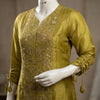 Straight fit kurti with straight pants Suit - Olive Green