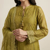 Straight Suit - Olive Green