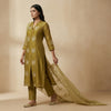 Straight Suit - Olive Green