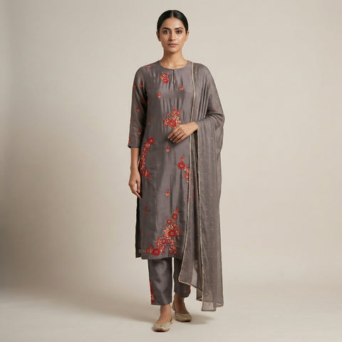 Straight fit Suit - Dark Gray