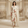 Straight fit Suit - Ivory White