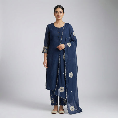Straight Suit - Midnight Blue