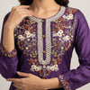 Straight fit Suit - Deep Violet