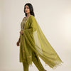 Straight fit Suit - Olive Green