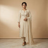 A-line Suit - Soft Beige