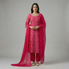 Straight Suit - Fuchsia Pink