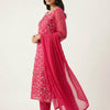Straight Suit - Fuchsia Pink