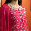 Straight Suit - Fuchsia Pink