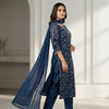 Straight Suit - Midnight Blue