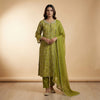 Straight Suit - Olive Green