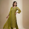 Straight Suit - Olive Green
