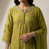 Straight Suit - Olive Green