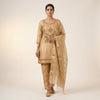 A-line Suit - Golden Beige