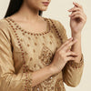 A-line Suit - Golden Beige