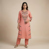 Straight fit Suit - Peach Blush