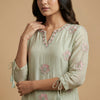 Straight Suit - Seafoam Green