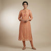 Straight Suit - Peach Orange