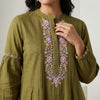 Straight Suit - Olive Green