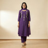 Straight Suit - Regal Purple
