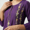 Straight Suit - Regal Purple