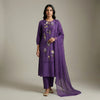 Straight fit Suit - Deep Violet