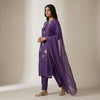 Straight fit Suit - Deep Violet