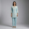 A-line Suit - Tranquil Turquoise
