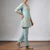A-line Suit - Tranquil Turquoise