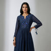 A-line Suit - Deep Sapphire