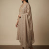 Straight fit kurta with straight pants Suit - Chiku Brown