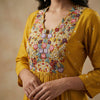 A-line Suit - Golden Yellow