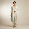 A-line Suit - Creamy White