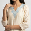 A-line Suit - Creamy White