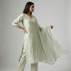 A-line Suit - Seafoam Green