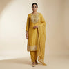 Straight fit Suit - Golden Yellow