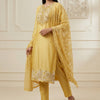 Straight fit Suit - Golden Yellow