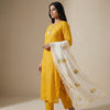 Straight Suit - Golden Yellow