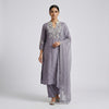 Straight Suit - Grayish Lavender