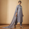 Straight Suit - Grayish Lavender